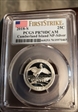 2018-S 25C Cumberland Island NP-Silver First Strike PR70DCAM