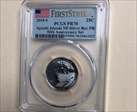 2018-S 25C Apostle Islands NP-Silver Rev PR 50th Anniversary Set First Strike PR70