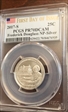 2017-S 25C Frederick Douglass NP-Silver First Day of Issue PR70DCAM