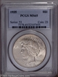1935 $1 MS65