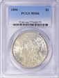 1896 $1 MS66