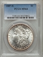 1887-S $1 MS64