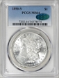 1890-S $1 MS64