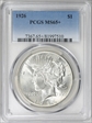 1926 $1 MS65+