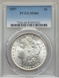 1897 $1 MS66