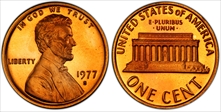 1977-S 1C PR69DCAM