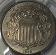 1866 5C Rays MS63
