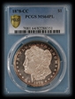 1878-CC $1 MS64PL
