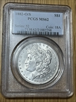 1882-O/S $1 Strong MS62