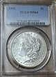 1902 $1 MS64
