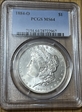 1884-O $1 MS64