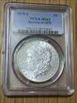 1879-S $1 Reverse of 1878 MS61