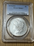 1878 8TF $1 MS62+
