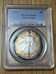 2004 $1 Silver Eagle MS68