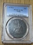 1878-S T$1 Trade AU58