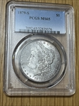 1879-S $1 MS65