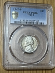 1942-P 5C Silver PR66