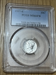 1937-S 10C MS66FB