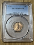 1969 1C MS66RD