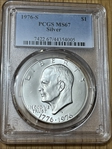1976-S $1 Silver MS67