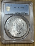 1881-S $1 MS66