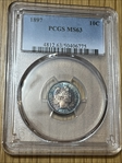 1897 10C MS63