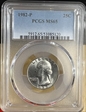1982-P 25C MS65