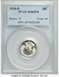 1934-D 10C MS65FB