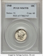 1940 10C MS67FB