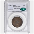 1793 1C Chain, America AU55BN