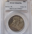 1958 50C MS66FBL
