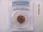1918 1C MS64RD