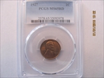 1927 1C MS65RD