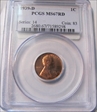 1939-D 1C MS67RD