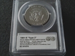 1981-S 50C Type 2 PR70DCAM