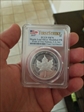 2019 $5 Maple Leaf Silver Modified PR Pride of Two Nations, U.S. Set First Strike PR70