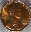 1944-S 1C MS66RD