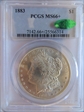1883 $1 MS66+