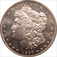 1897 $1 MS65PL