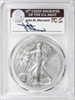 2011-S $1 Silver Eagle 25th Anniversary Set First Strike Mercanti Signatu MS70