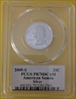 2009-S 25C American Samoa Silver PR70DCAM