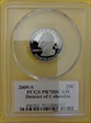 2009-S 25C District of Columbia PR70DCAM