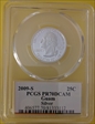 2009-S 25C Guam Silver PR70DCAM