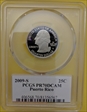 2009-S 25C Puerto Rico PR70DCAM