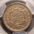 1855 1C Slanted 55 MS62BN