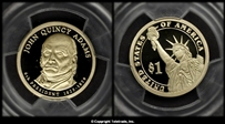 2008-S $1 John Quincy Adams First Strike PR70DCAM