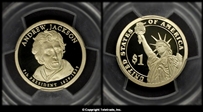 2008-S $1 Andrew Jackson First Strike PR70DCAM