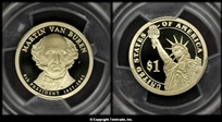 2008-S $1 Martin Van Buren First Strike PR70DCAM