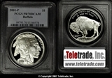 2001-P $1 Buffalo PR70DCAM