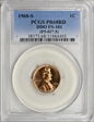 1968-S 1C DDO, FS-101 PR68RD
